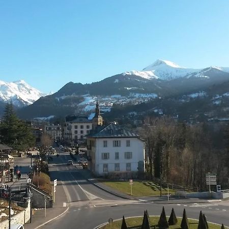 Appart Cosy Et Lumineux Au Coeur De Saint Gervais Exteriör bild
