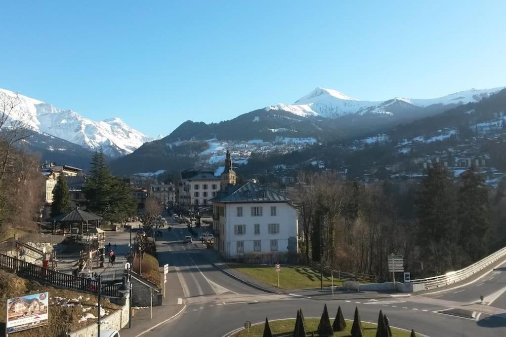 Appart Cosy Et Lumineux Au Coeur De Saint Gervais Exteriör bild