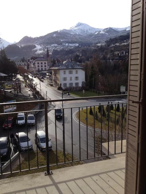 Appart Cosy Et Lumineux Au Coeur De Saint Gervais Exteriör bild